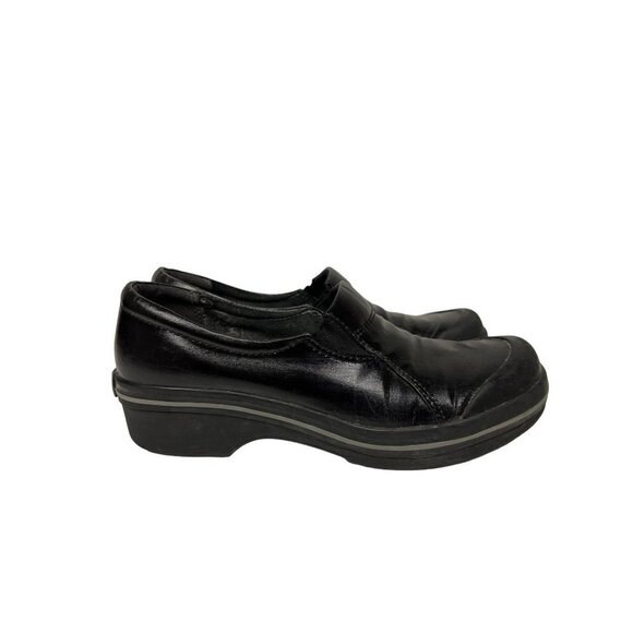Dansko Black Professional Clog Shoe Vegan Women's Size 7.5 EU 38 Slip On - Picture 1 of 9